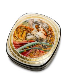 Шкатулка Золотой ноябрь (ручная работа) Народные промыслы