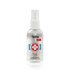 Спрей - антисептик для рук WEIS для взрослых без запаха 60мл