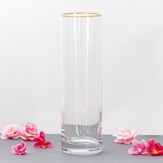 Ваза FLORA c отводкой 7,5х26,5 см Керамикс