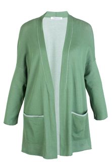 Кардиган женский LAMBERTO LOSANI 87066 зеленый XL