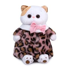 Мягкая игрушка BUDI BASA Кошечка Ли-Ли, в леопардовой шубке, 27 см, LK27-047