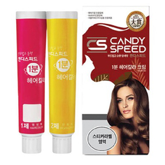 Экспресс-краска для волос Сandy Speed 1 Minute Hair Color Cream (60 мл x 2) #3 CANDY