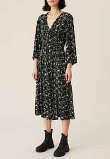 Платье женское GANNI 132405 разноцветное 38 IT