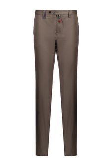Брюки мужские ISAIA 109182 коричневые 50 IT