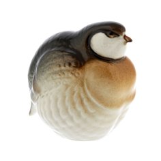 Статуэтка, Raritetus, "Каменная куропатка", фарфор, роспись, ЛФЗ, СССР, 1970-1986 гг. Однажды