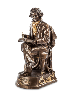 Статуэтка "Бетховен" (bronze/gold) WS-50/ 2 Veronese Design