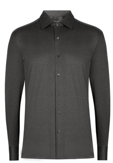 Рубашка мужская Corneliani 130471 серая 39