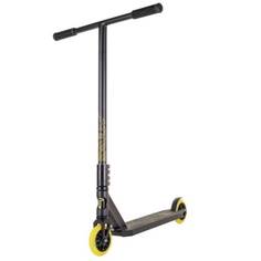 Самокат TT трюковой DUKER 303 1/4 (Колеса 110 мм ALU рама ALU) BLACK/YELLOW Tech Team