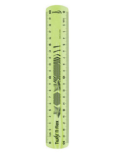 Линейка гибкая MAPED Twistn Flex 279210 зеленая 20см, с градуировкой с обеих сторон