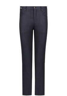 Брюки мужские Corneliani 130529 синие 52 IT