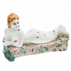 Статуэтка, Raritetus, "Банщица", фарфор, роспись, золочение, Россия, 1990-2000 гг. Однажды