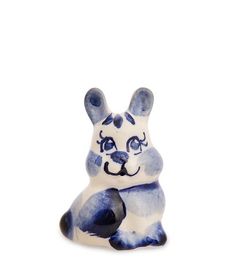 Фигурка "Зайчонок" мал. (Гжельский фарфор) ГЛ-834 113-7010959 Народные промыслы
