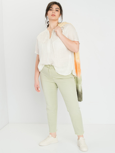 Блуза женская SAMOON by GERRY WEBER 860035-21203-9700 белая 44