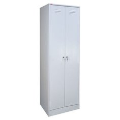 Шкаф для одежды металлический Cobalt ШРМ-АК (2 отделения, 600x500x1860 мм), 125453