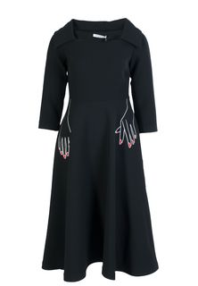 Платье женское VIVETTA 84401 черное 38 IT