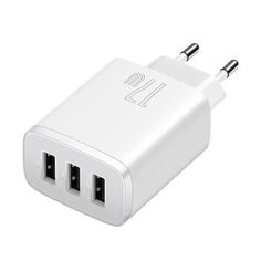 Сетевое зарядное устройство Baseus Compact Charger 3U 17W EU White (CCXJ020102)