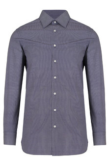 Рубашка мужская Tombolini 95953 синяя 42