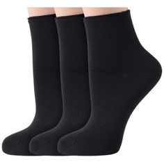 Комплект носков женских ХОХ 3-G-1423 черных 25