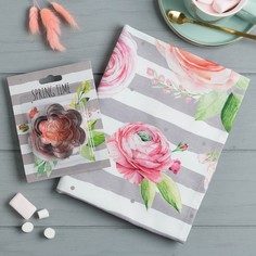 Набор "Spring time" полотенце, формочки для печенья No Brand