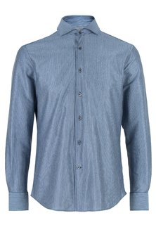 Рубашка мужская Corneliani 113885 синяя 44