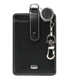 Бейдж Petek 1855 602.000.KD1 черный,белый гладкий