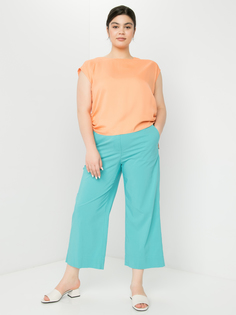 Футболка женская SAMOON by GERRY WEBER 871045-26213-6450 оранжевая 50