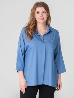 Рубашка женская Sparada Бейз голубая 54-56 RU