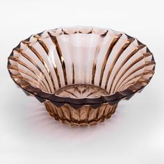 Конфетница, цветное стекло, СССР, 1970-1990 гг. Однажды