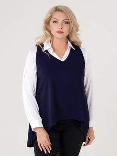 Жилет женский Sparada Челси синий 66-68 RU