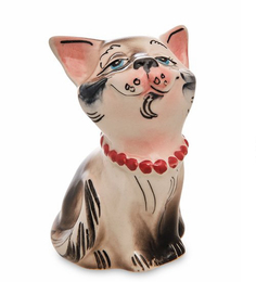 Фигурка Кошечка Барыня цв. (Гжельский фарфор) ГЛ- 47 113-709213 Арт ист