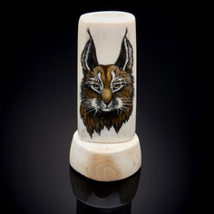 Статуэтка из кости «Рысь» Russia The Great