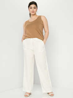 Брюки женские SAMOON by GERRY WEBER 820050-21214-9700 белые 46