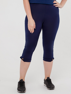 Брюки женские Sparada Пуговка синие 68 RU