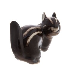 Статуэтка, Raritetus, "Бурундук", фарфор, роспись, ЛФЗ, СССР, 1970-1991 гг. Однажды