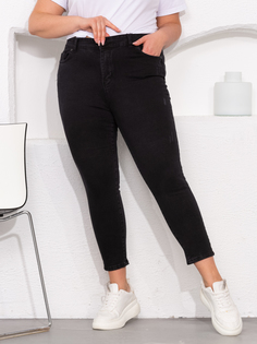 Джинсы женские Sparada Стрейч черные 54 RU