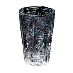 Ваза, Raritetus, для цветов с рельефным декором, стекло, СССР, 1970-1980 гг. Однажды