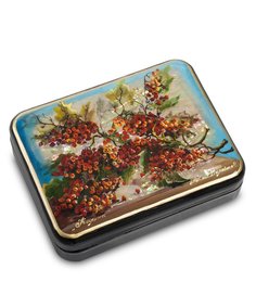 Шкатулка Красная калина (ручная работа) Народные промыслы