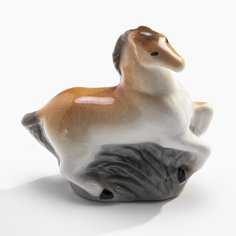 Статуэтка "Конь", фарфор, роспись, (ЛФЗ), скульптор Т. С. Линчевская, СССР, 1960-1970 гг. Однажды