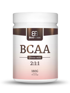 Концентрат для приготовления напитка ВСАА BIOBADOS со вкусом цитрусового микса 180 г