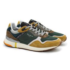 Кроссовки мужские Pepe Jeans London LONDON PRO URBAN PMS30824 коричневые 41 EU