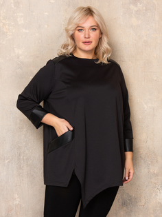 Туника женская Sparada Манго черная 52-54 RU