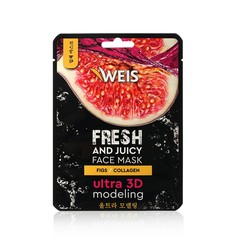 Маска для лица WEIS Fruit Mask Mask Моделирующая с экстрактом инжира и коллагеном, 25 г