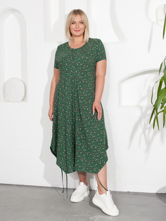 Платье женское Sparada Тати зеленое 52-54 RU