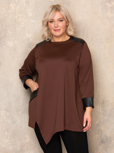 Туника женская Sparada Манго коричневая 56-58 RU