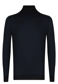 Водолазка мужская Corneliani 130501 синяя 52 IT