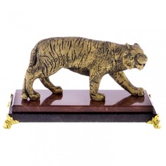 Декоративная статуэтка фигурка "Тигр на охоте" - отличный подарок на Новый год Уральский сувенир