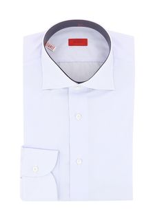 Рубашка мужская ISAIA 98649 фиолетовая 44