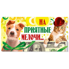 Конверт для денег Учитель На приятные мелочи, 10 шт.