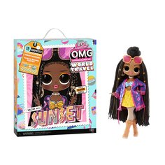 Кукла L.O.L. Surprise! OMG World Travel Doll Sunset серия Путешествие, 576570