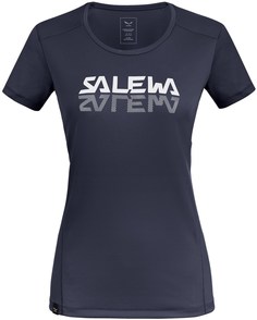 Футболка женская Salewa 00-0000027840_3960 синяя 42
